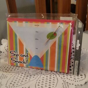 🫒Sip And Snack Invitations🫒